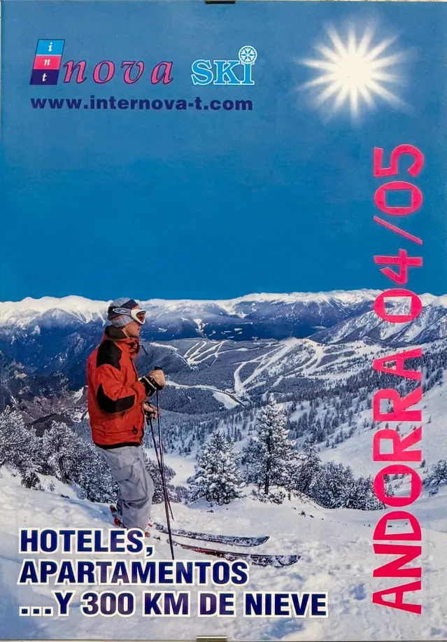 Cartel de temporada de Internova Andorra 2004 2005