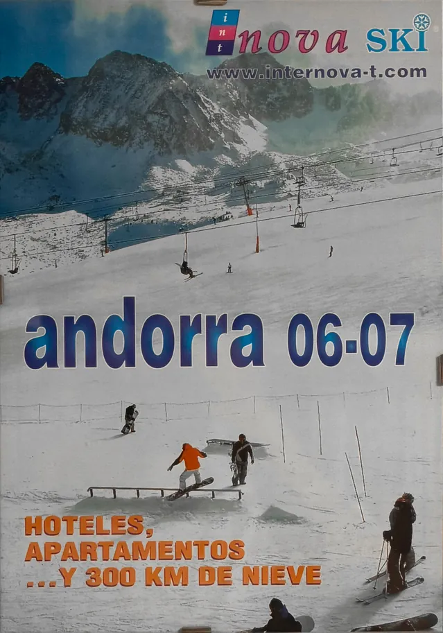Cartel de temporada de Internova Andorra 2006 2007