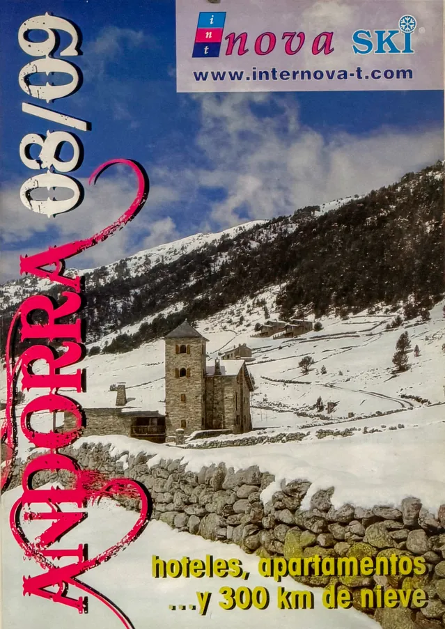 Cartel de temporada de Internova Andorra 2008 2009