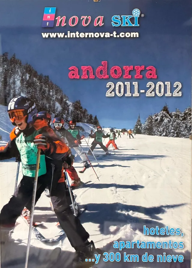 Cartel de temporada de Internova Andorra 2011 2012