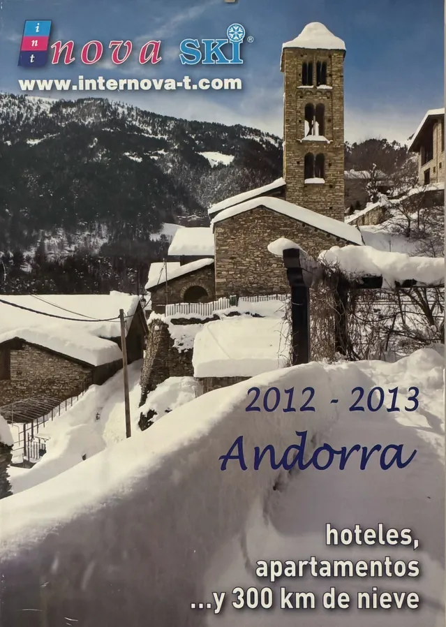Cartel de temporada de Internova Andorra 2012 2013