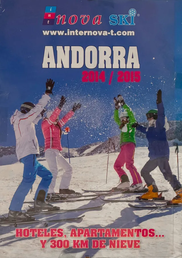 Cartel de temporada de Internova Andorra 2014 2015