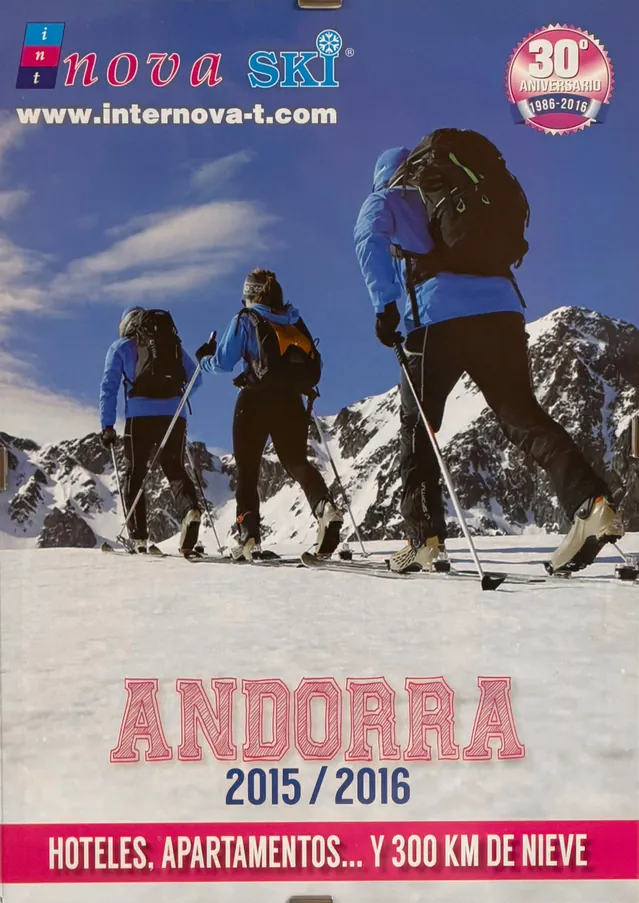 Cartel de temporada de Internova Andorra 2015 2016