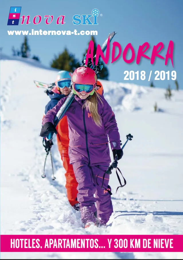 Cartel de temporada de Internova Andorra 2018 2019