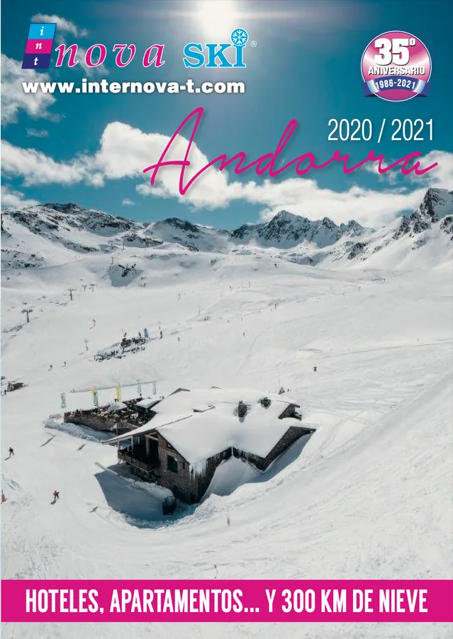 Cartel de temporada de Internova Andorra 2020 2021