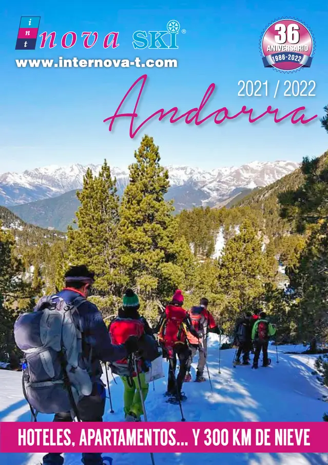 Cartel de temporada de Internova Andorra 2021 2022