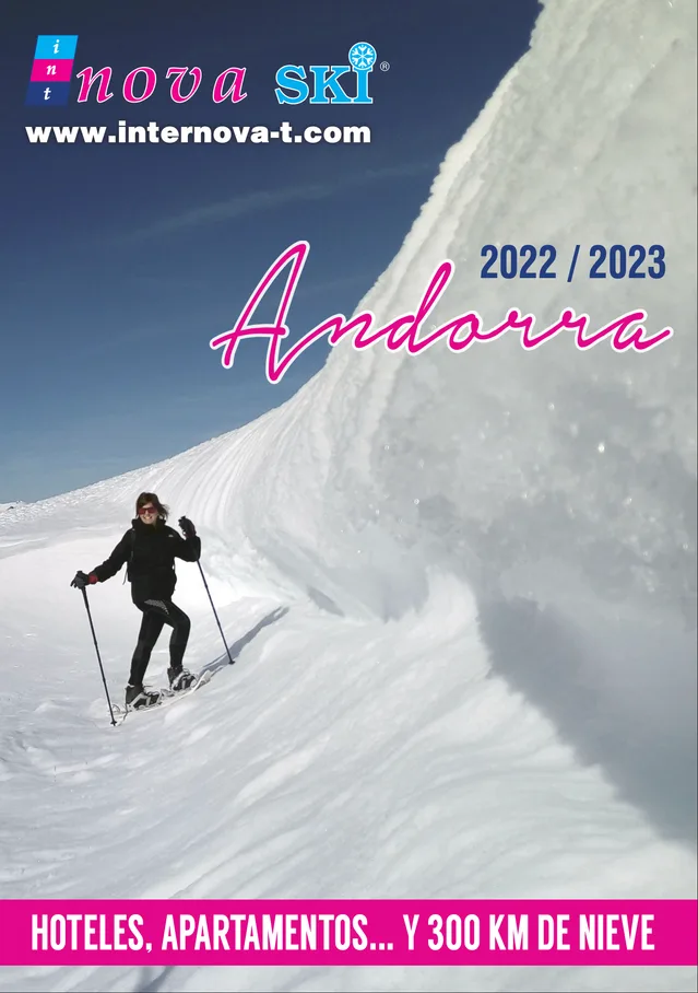 Cartel de temporada de Internova Andorra 2022 2023